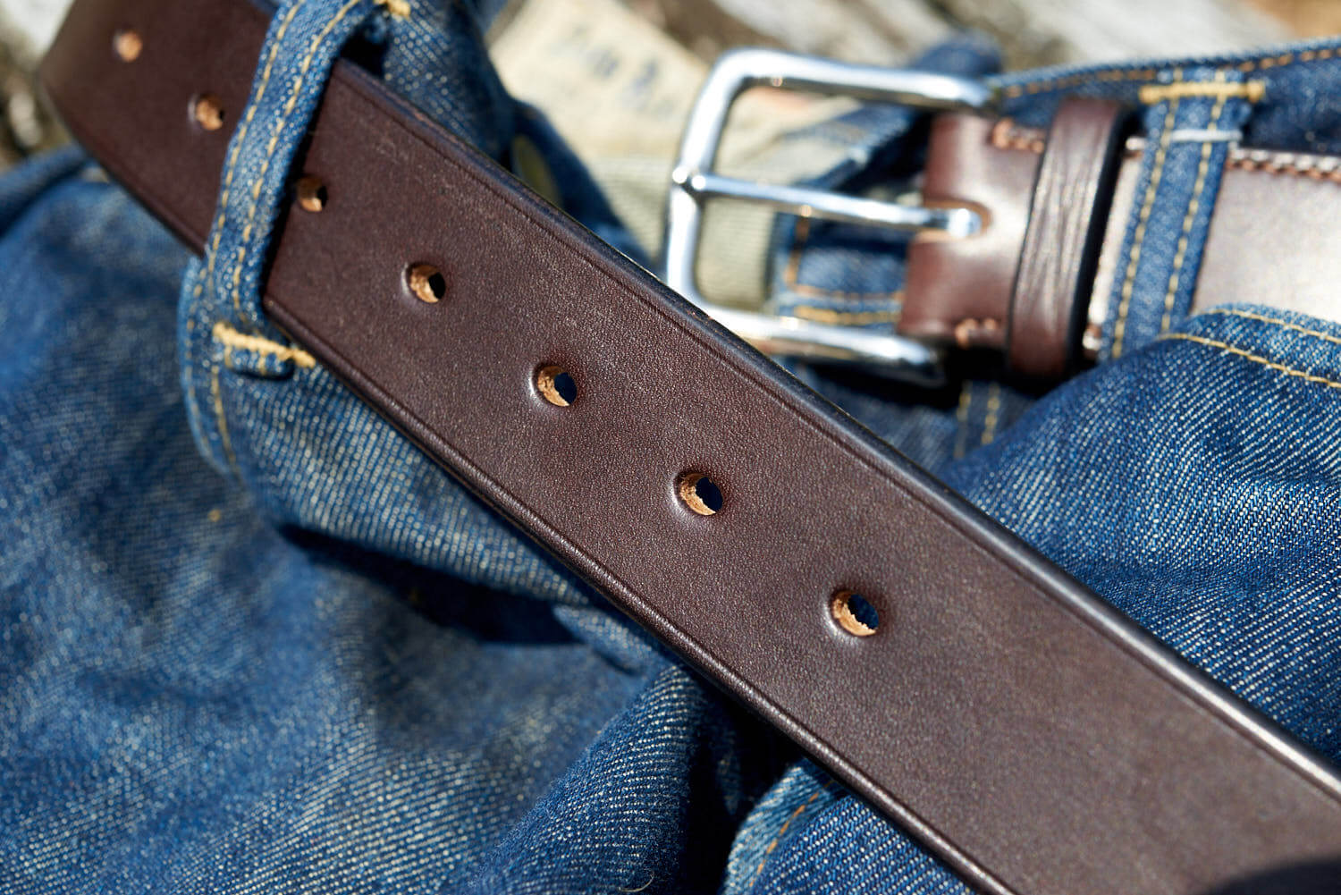 image from One Day Course - How to Make a Bridle Leather Belt